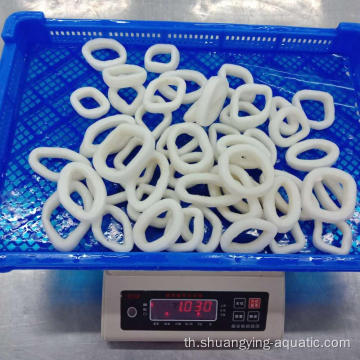 EU Chemical IQF Skinless Frozen Squid Rings